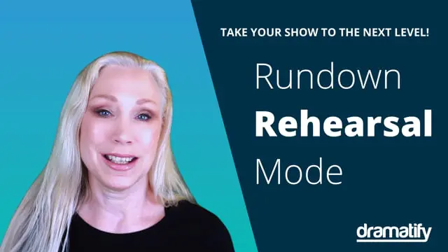 Video Thumbnail: Introducing: Rundown Rehearsal Mode for Multi-Camera Live & Studio Shows