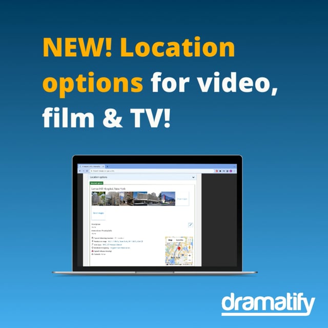 Video Thumbnail: Save Time with Dramatify’s New Location Options!