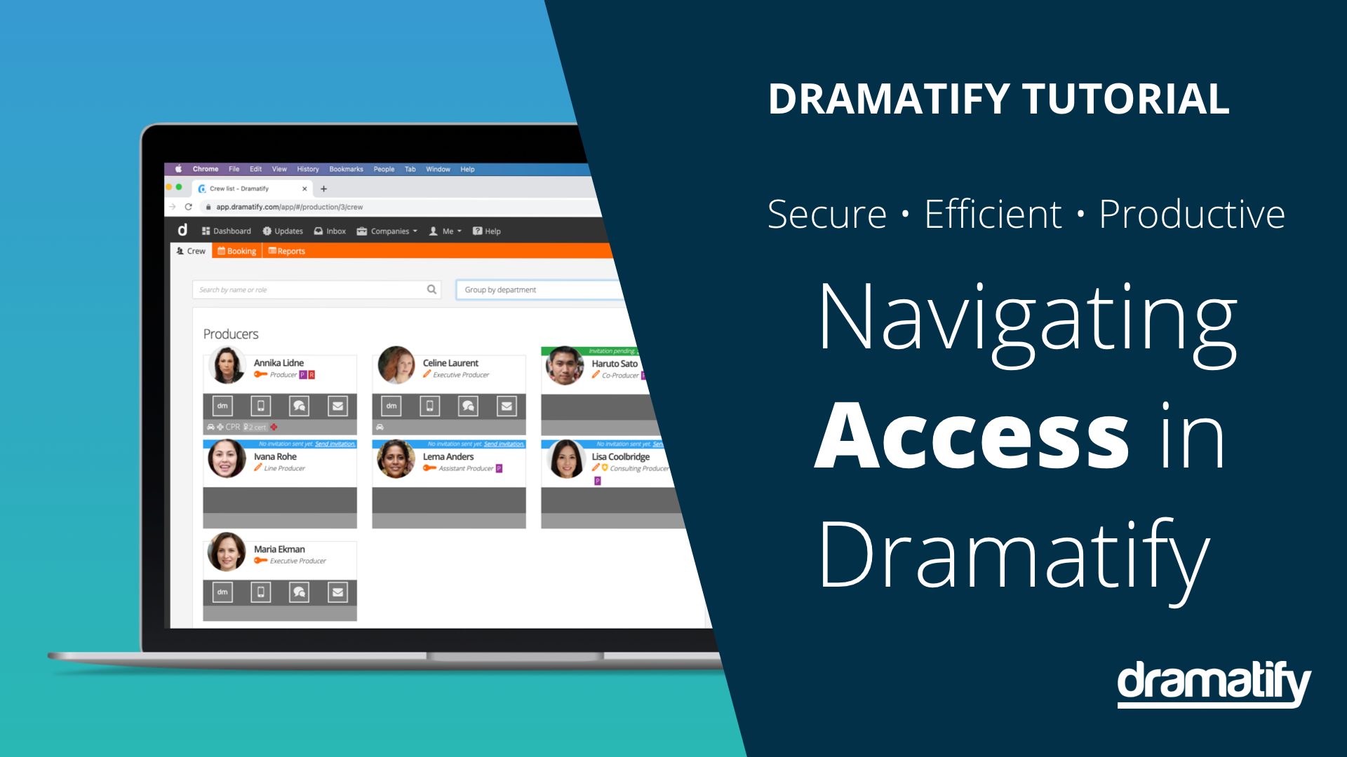 Efficiently Managing Cast and Crew Access: A Guide to Secure Productions with Dramatify